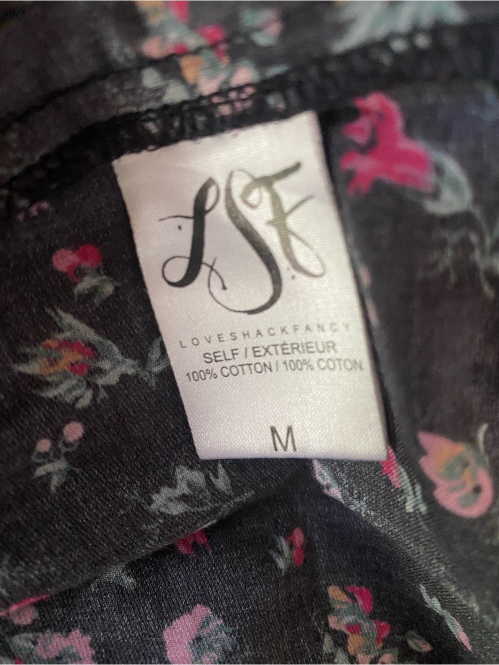 Loveshackfancy Floral Popover Dress size M pristine condition - Picture 2 of 15